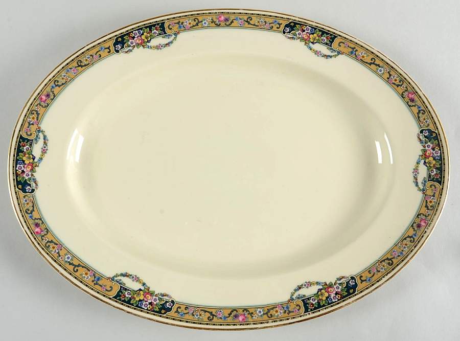 R48 14" Oval Serving Platter by Rosenthal - Continental-1