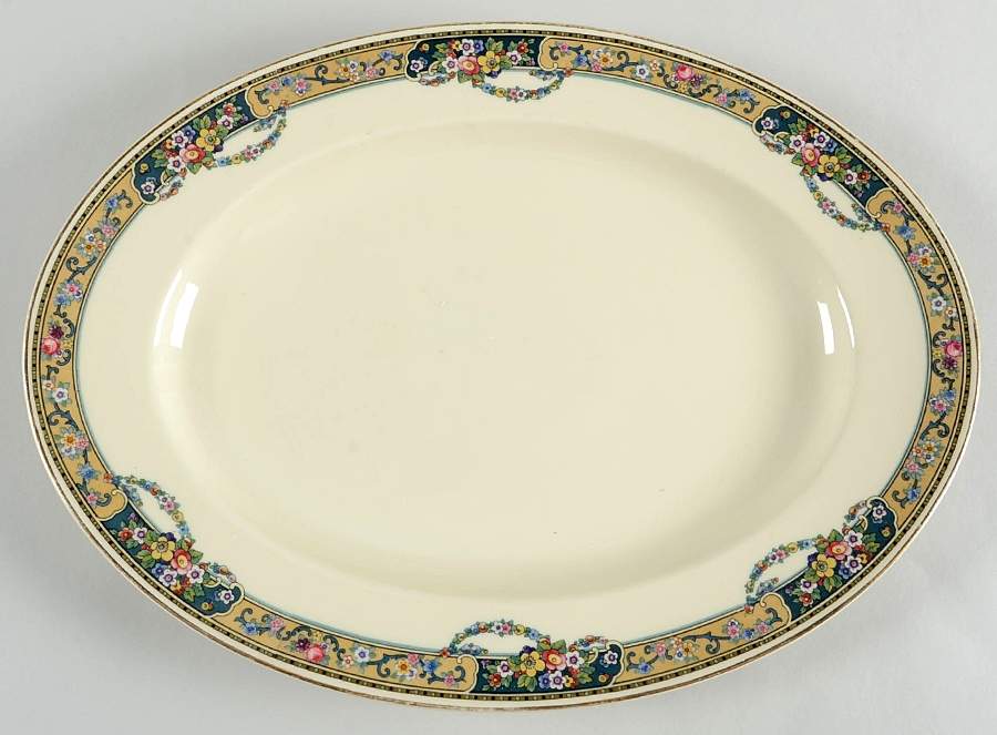 R48 12" Oval Serving Platter by Rosenthal - Continental-1