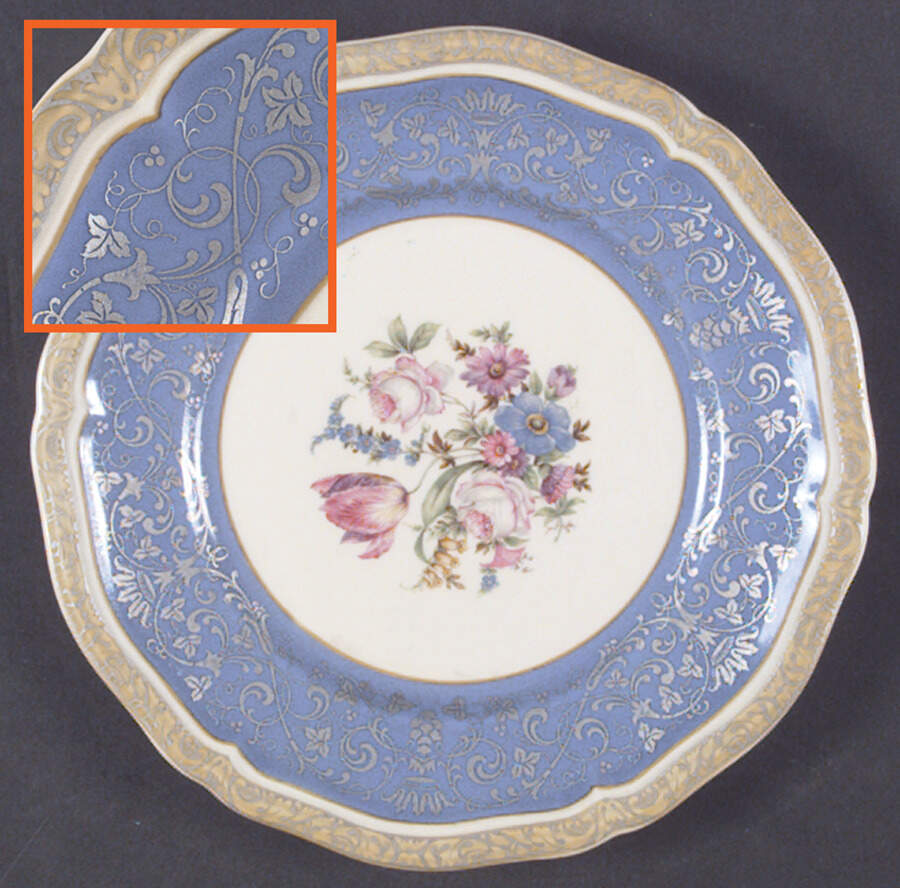 R482 Dinner Plate by Rosenthal - Continental-1