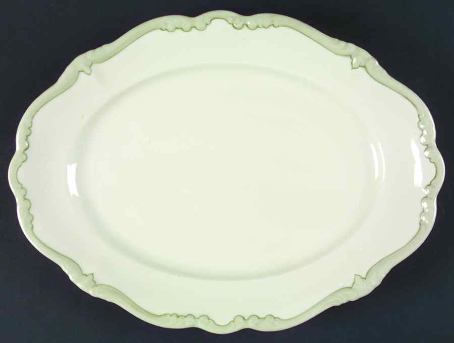 R498 13" Oval Serving Platter by Rosenthal - Continental-1