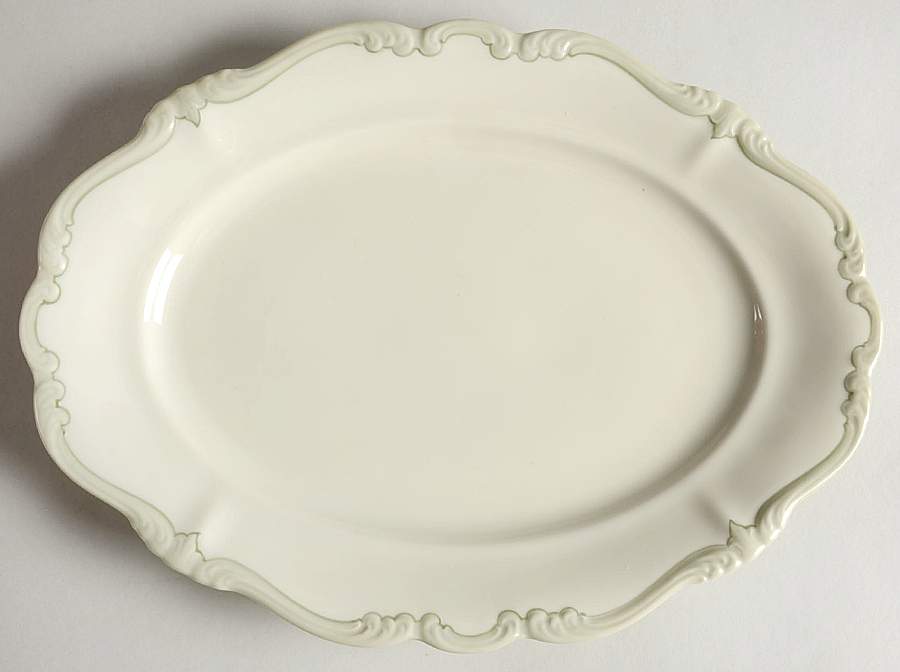 R498 11" Oval Serving Platter by Rosenthal - Continental-1