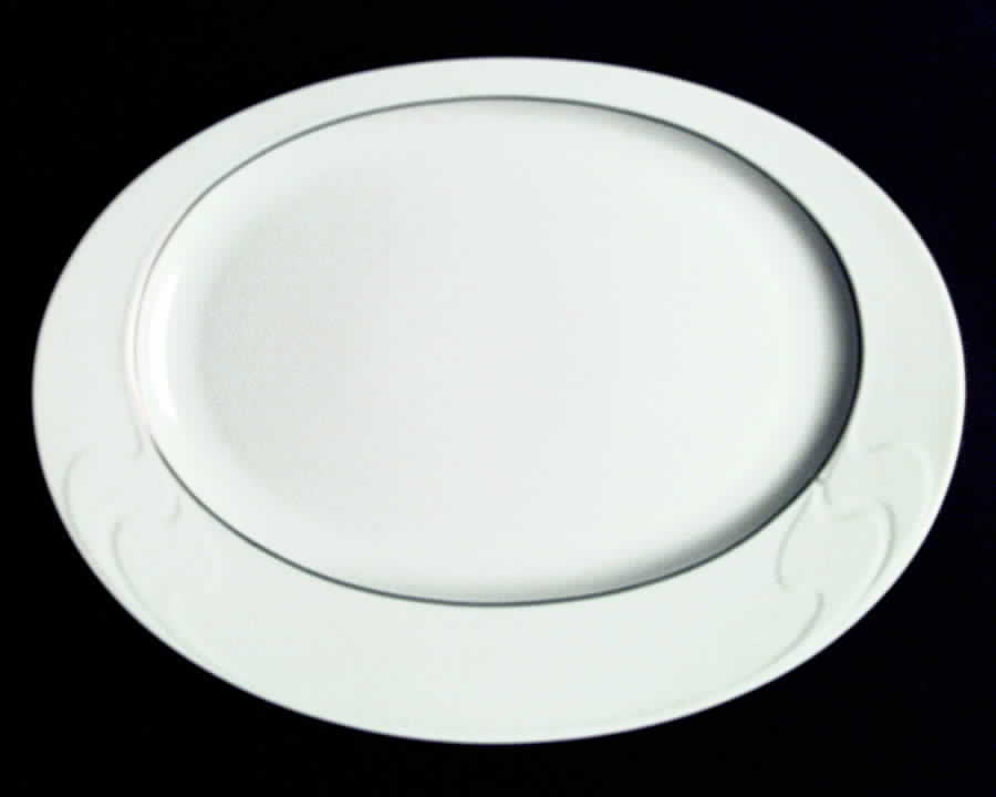 R527 13" Oval Serving Platter by Rosenthal - Continental-1