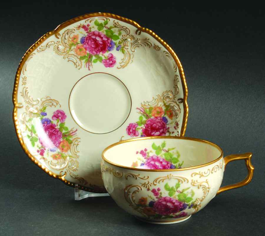 R53 Flat Cup & Saucer Set by Rosenthal - Continental-1
