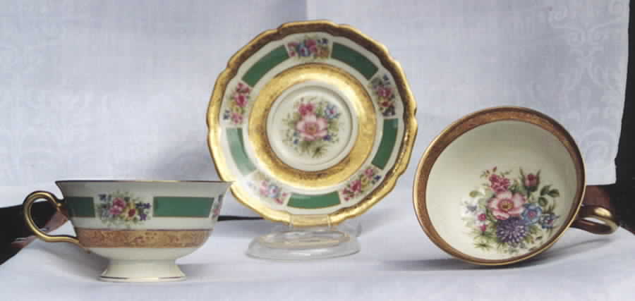 R557 Footed Cup & Saucer Set by Rosenthal - Continental-1