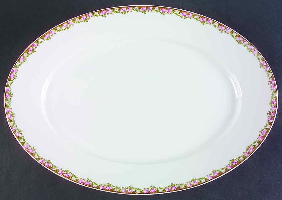 R562 16" Oval Serving Platter by Rosenthal - Continental-1
