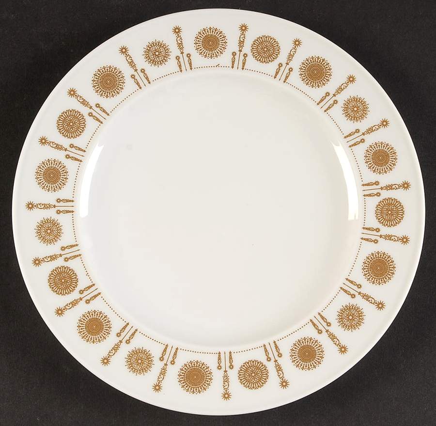Golden Suns Salad Plate by Rosenthal - Continental-1