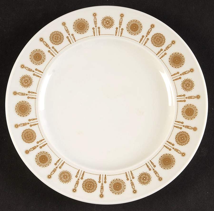 Golden Suns Bread & Butter Plate by Rosenthal - Continental-1