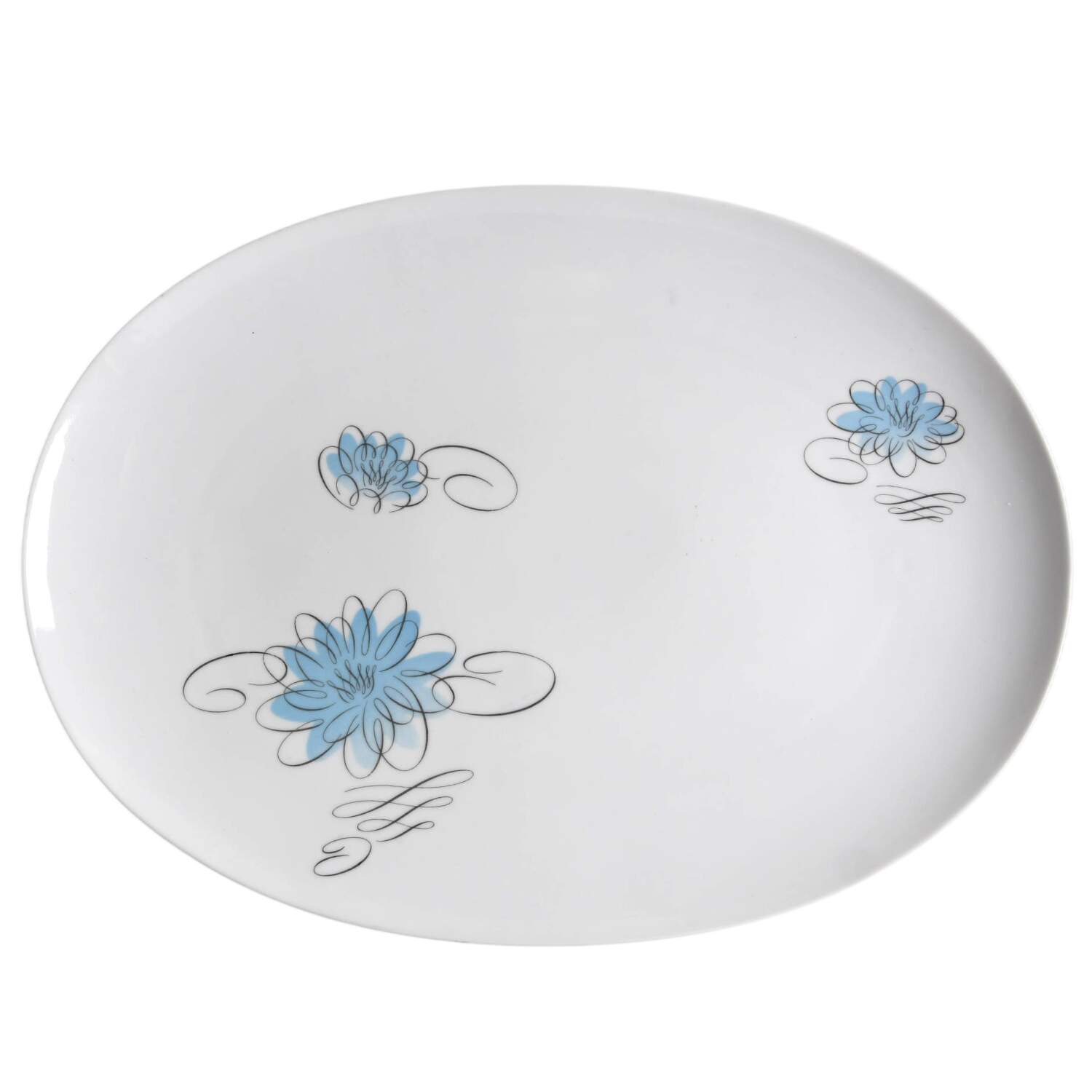 Reflections 15" Oval Serving Platter by Rosenthal - Continental-1