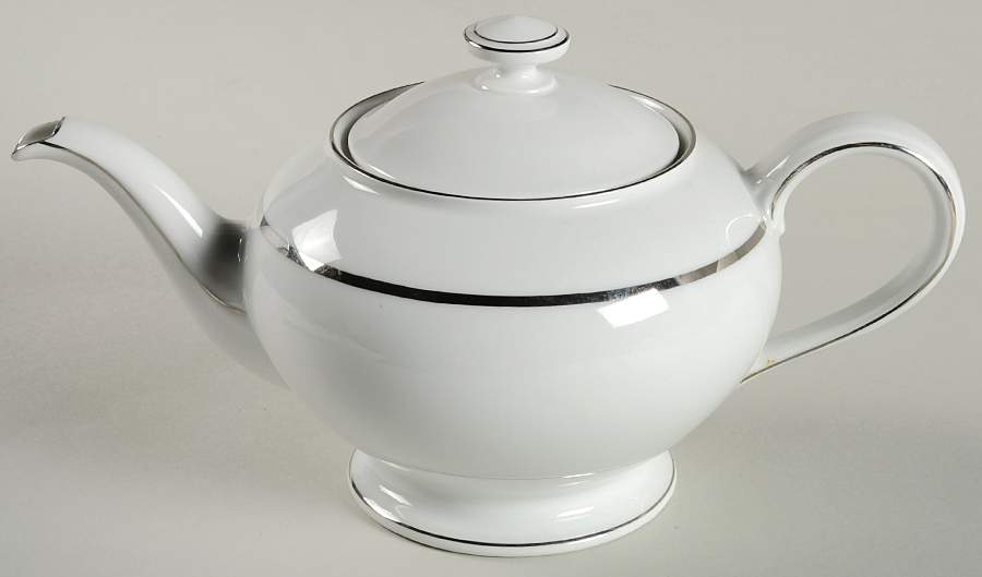 Regent (Platinum Trim) Teapot & Lid by Rosenthal - Continental-1