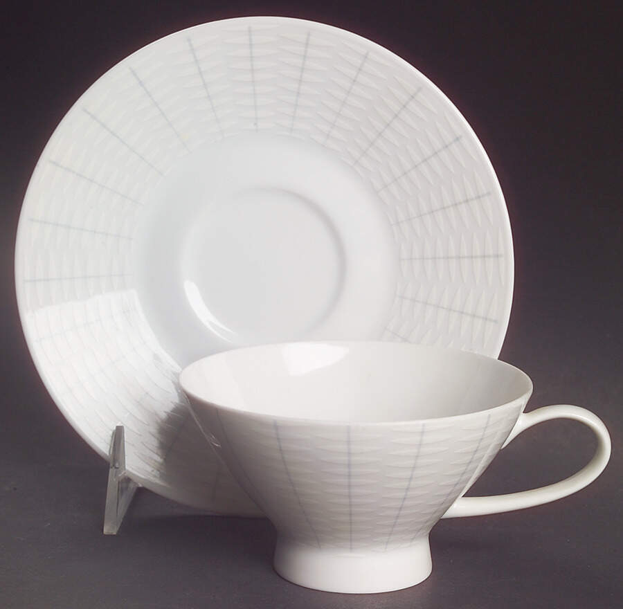 Regina Footed Cup & Saucer Set by Rosenthal - Continental-1