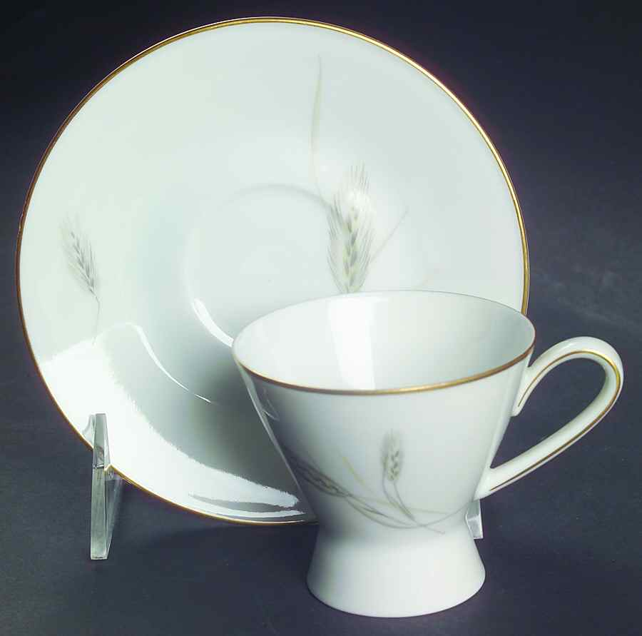 Regina Gold Footed Demitasse Cup & Saucer Set by Rosenthal - Continental-1