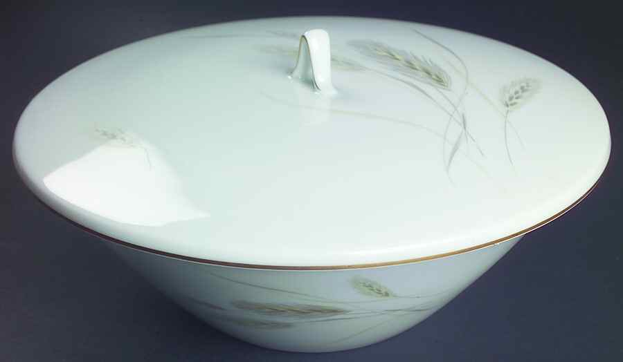 Regina Gold Round Covered Vegetable-Uses RV9 as Base+CVLRV9 by Rosenthal - Continental-1