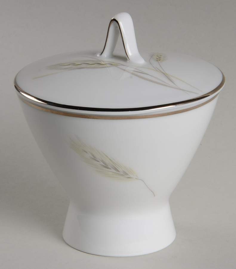 Regina Platinum Sugar Bowl & Lid by Rosenthal - Continental-1