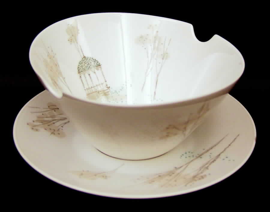 Rendezvous Gravy Boat & Underplate by Rosenthal - Continental-1