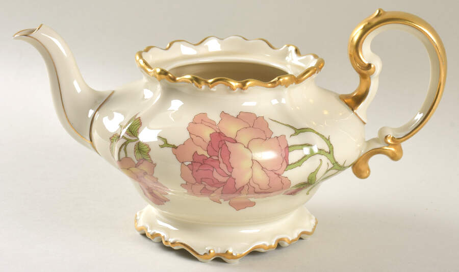 Rigoletto (Pompadour, Gold) Mini Teapot No Lid by Rosenthal - Continental-1