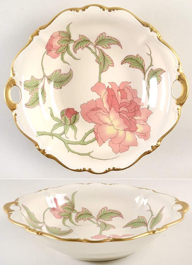 Rigoletto (Pompadour, Gold) 9" Round Vegetable Bowl by Rosenthal - Continental-1