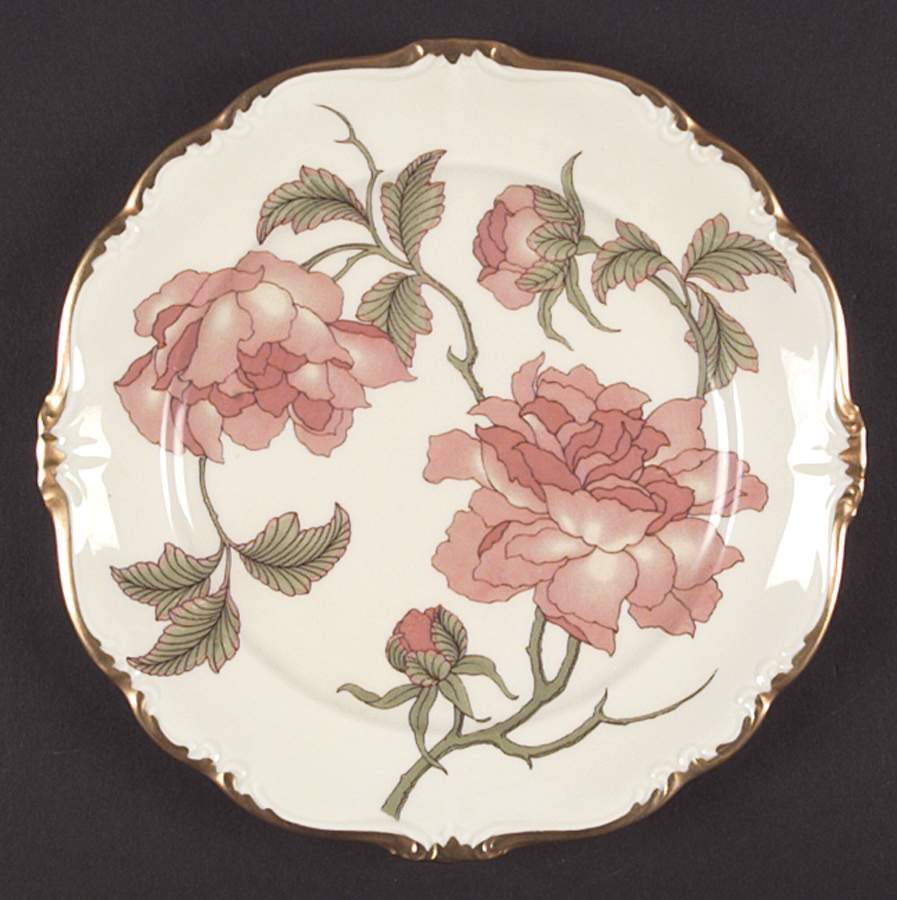 Rigoletto (Pompadour, Gold) Dinner Plate by Rosenthal - Continental-1