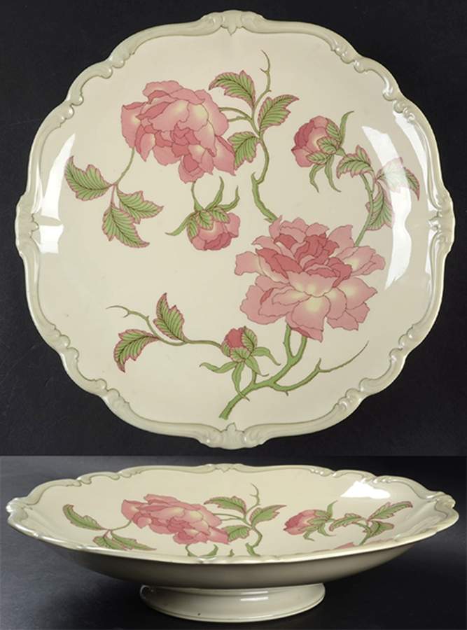 Rigoletto (Pompadour, Green) Large Fruit Bowl by Rosenthal - Continental-1