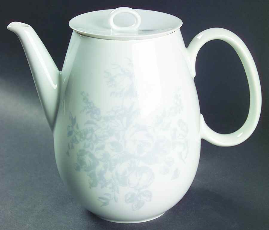 Rose Damask Coffee Pot & Lid by Rosenthal - Continental-1