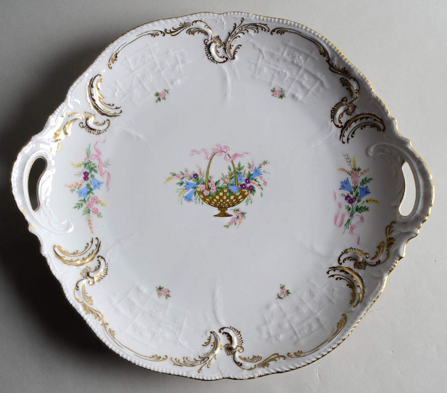 Rokoko Handled Cake Plate by Rosenthal - Continental-1