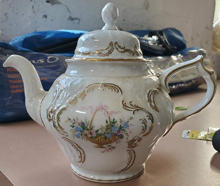 Rokoko Teapot & Lid by Rosenthal - Continental-1