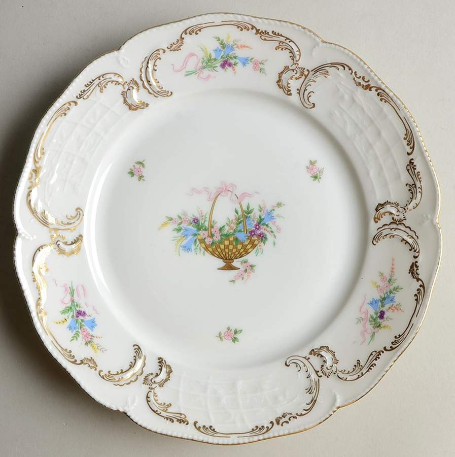 Rokoko Luncheon Plate by Rosenthal - Continental-1