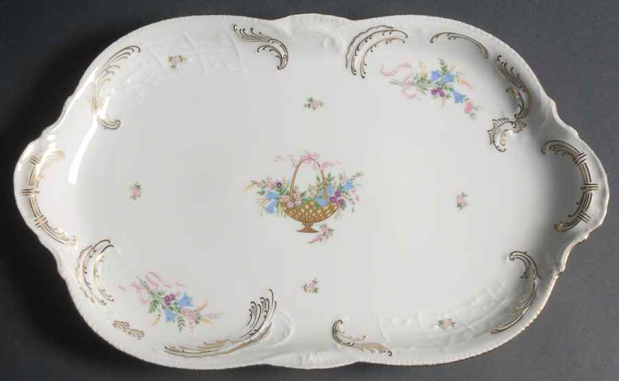 Rokoko 15" Oval Serving Platter by Rosenthal - Continental-1