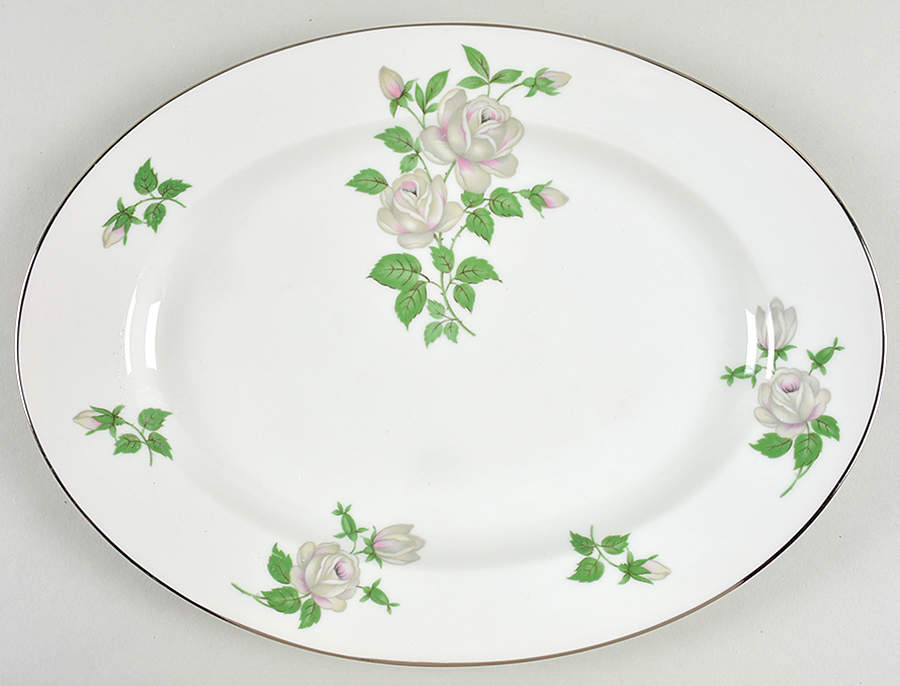 Romance (Winifred Shape) 12" Oval Serving Platter by Rosenthal - Continental-1