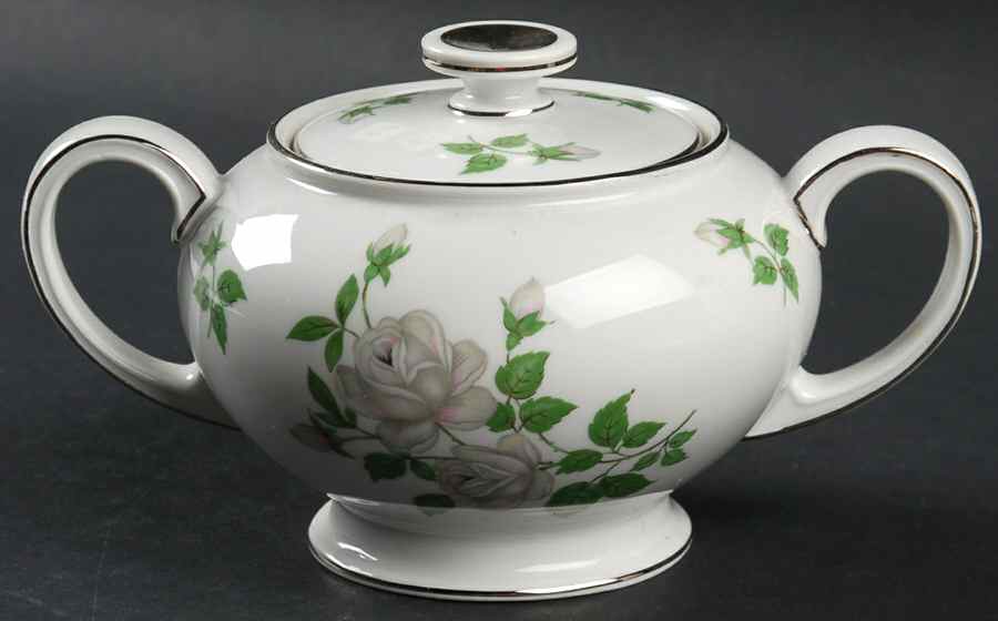 Romance (Winifred Shape) Sugar Bowl & Lid by Rosenthal - Continental-1