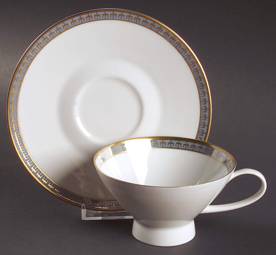 Rondo Footed Cup & Saucer Set by Rosenthal - Continental-1