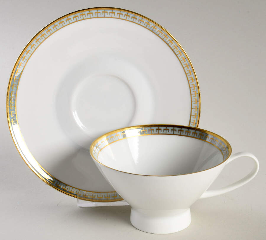 Rondo Footed Cup & Saucer Set by Rosenthal - Continental-1
