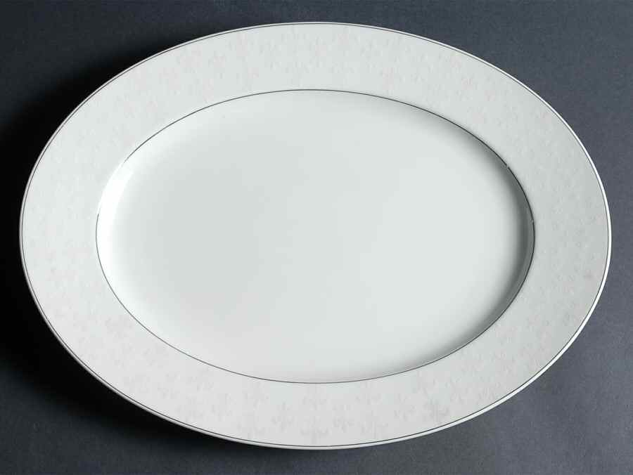 Royal Platinum 14" Oval Serving Platter by Rosenthal - Continental-1