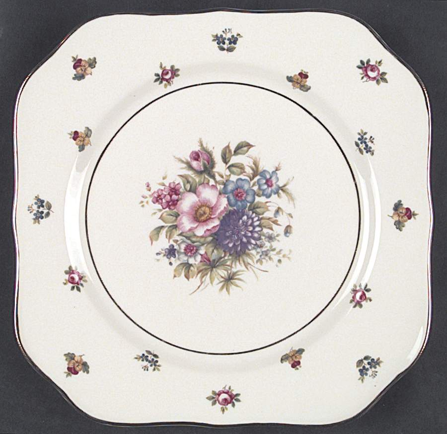 Rob Roy (Scalloped) Square Accent Salad Plate by Rosenthal - Continental-1
