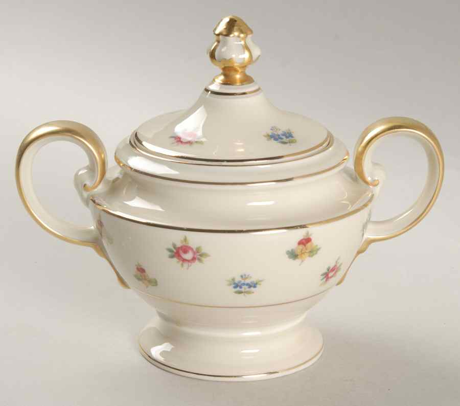 Rob Roy (Scalloped) Sugar Bowl & Lid by Rosenthal - Continental-1