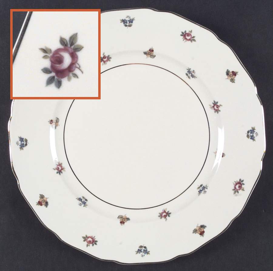 Rob Roy (Scalloped) Dinner Plate by Rosenthal - Continental-1