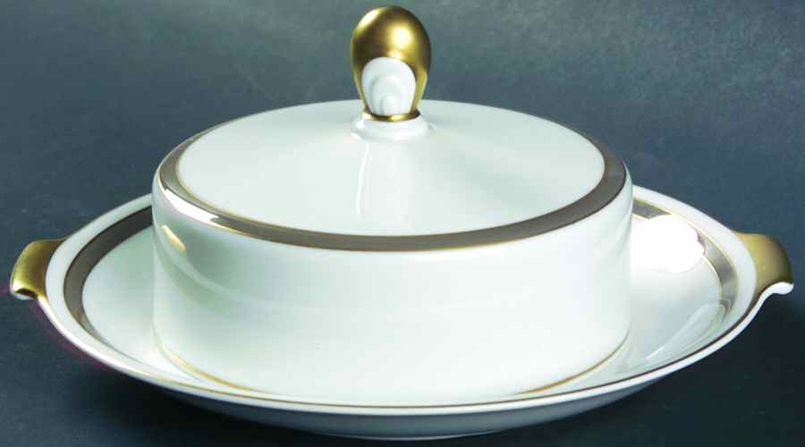 Rosenthal Rose Round Covered Butter by Rosenthal - Continental-1