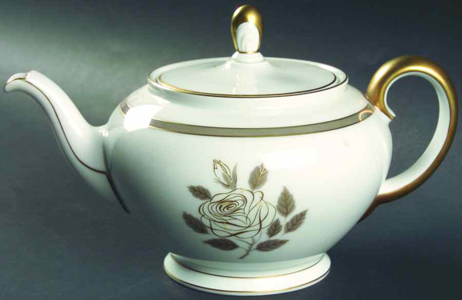 Rosenthal Rose Teapot & Lid by Rosenthal - Continental-1