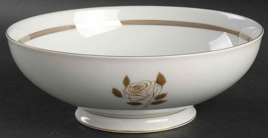 Rosenthal Rose 8" Round Vegetable Bowl by Rosenthal - Continental-1