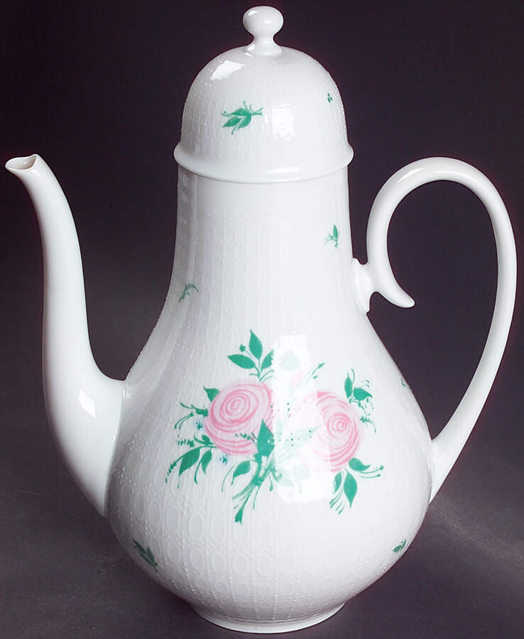 Romance Rose Coffee Pot & Lid by Rosenthal - Continental-1