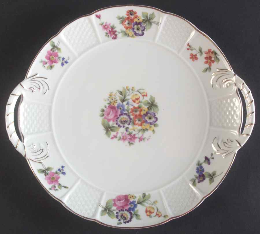Rosemary Handled Cake Plate by Rosenthal - Continental-1