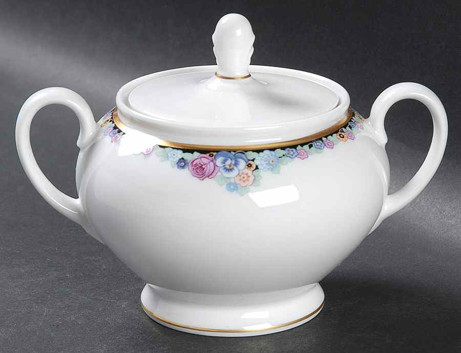 Rosalind Sugar Bowl & Lid by Rosenthal - Continental-1