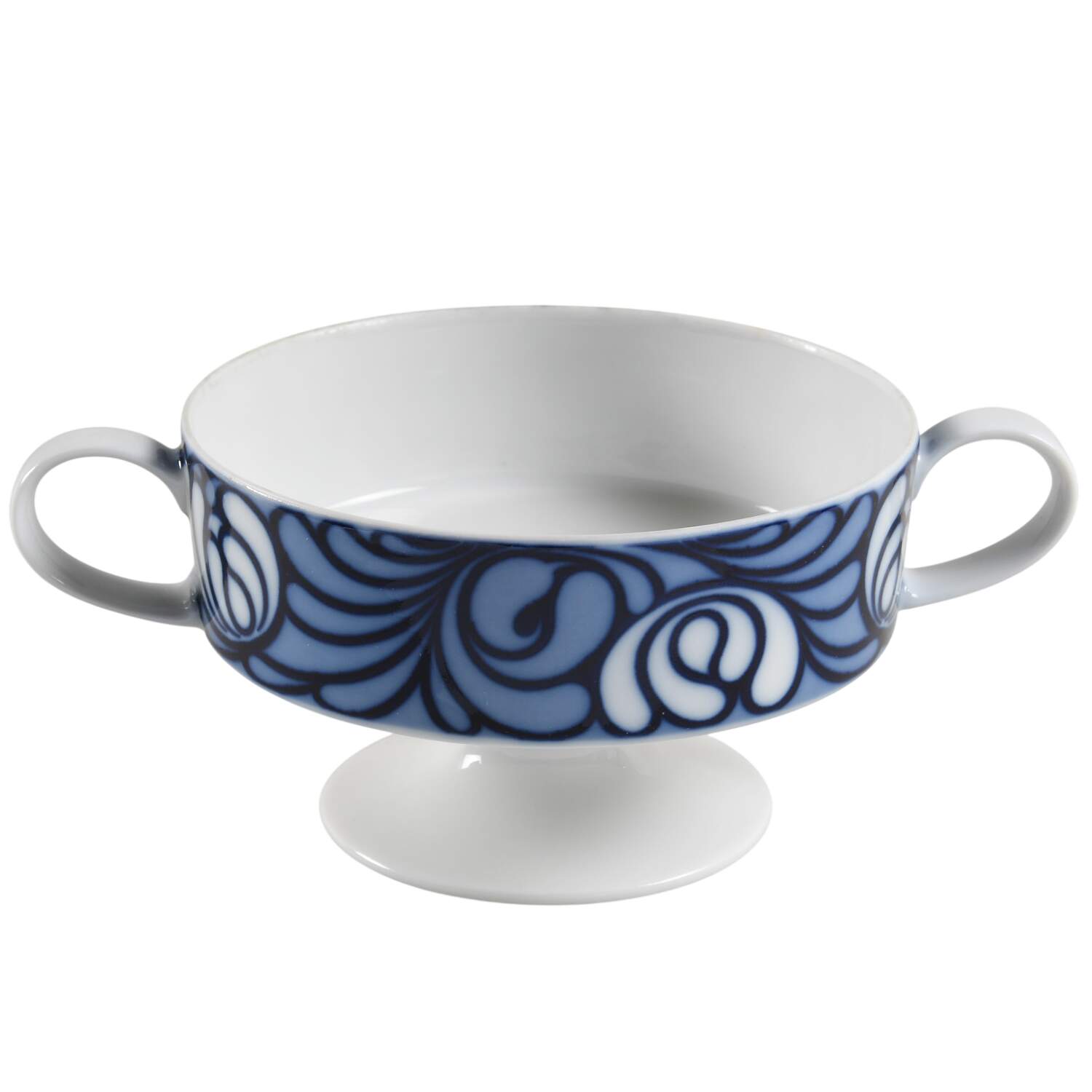 Rosamunde Footed Cream Soup Bowl by Rosenthal - Continental-1