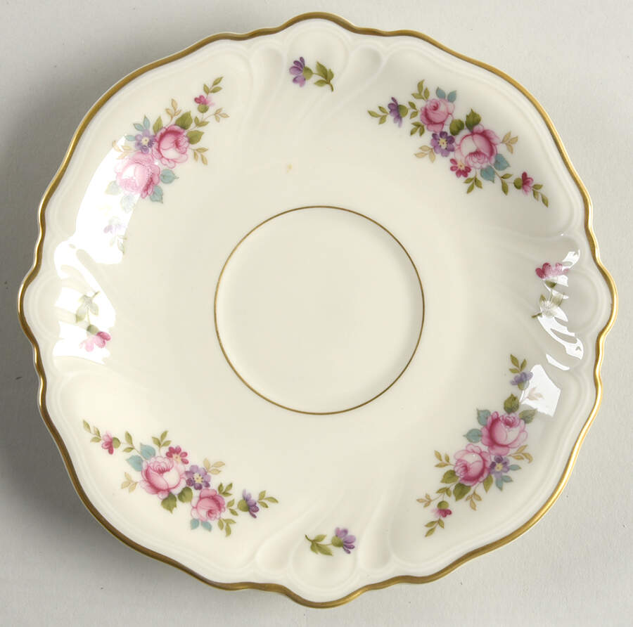 Rose Saucer for Flat Cup by Rosenthal - Continental-1