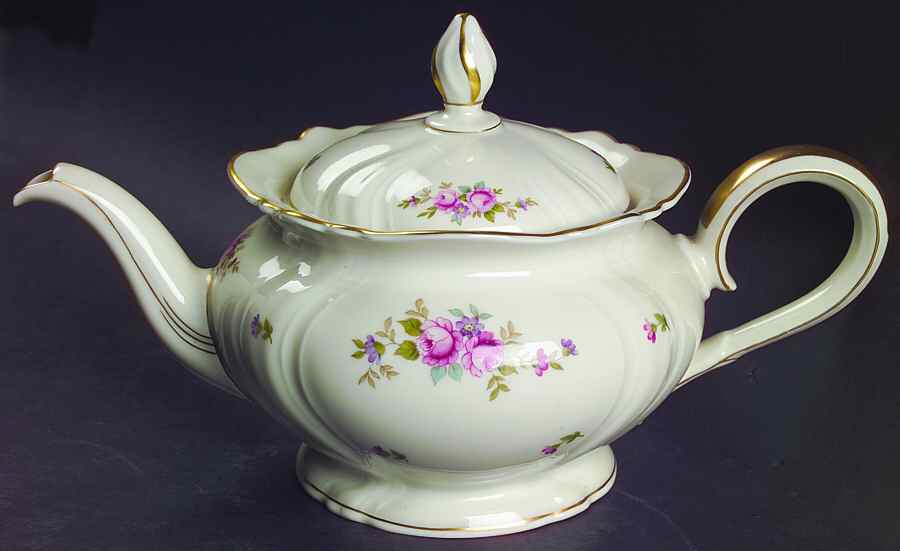 Rose Teapot & Lid by Rosenthal - Continental-1
