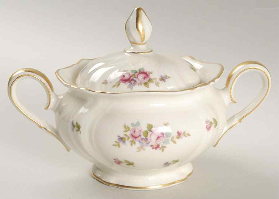 Rose Sugar Bowl & Lid by Rosenthal - Continental-1
