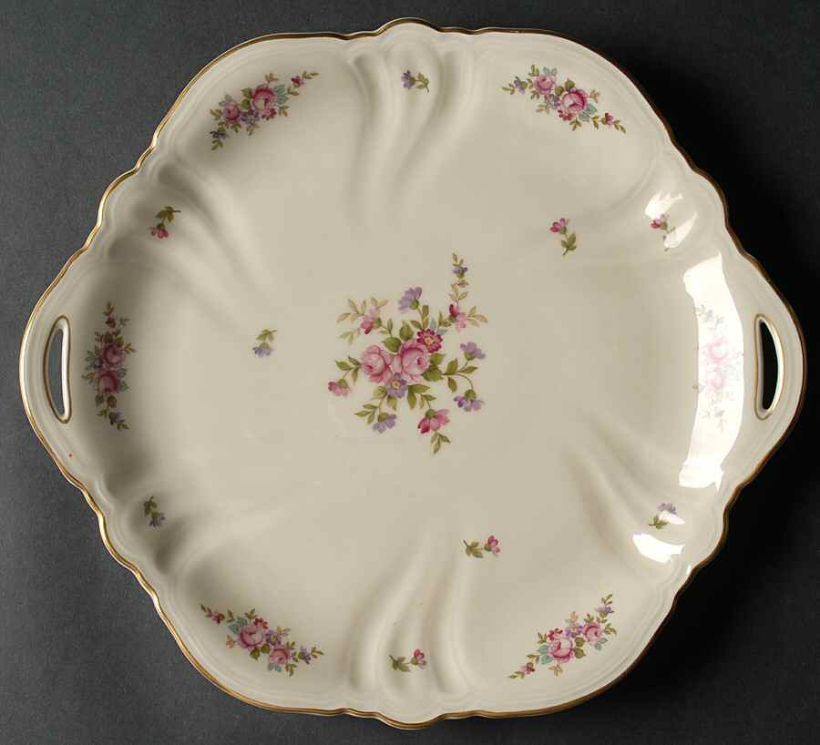 Rose Handled Cake Plate by Rosenthal - Continental-1