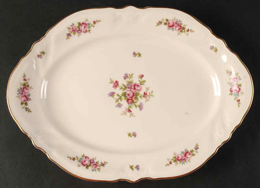 Rose 12" Oval Serving Platter by Rosenthal - Continental-1