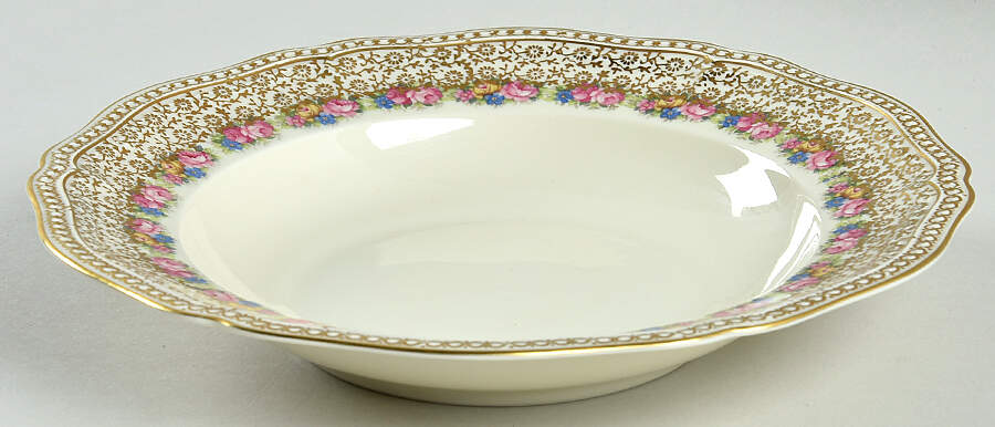 Rose Point Rim Soup Bowl by Rosenthal - Continental-1
