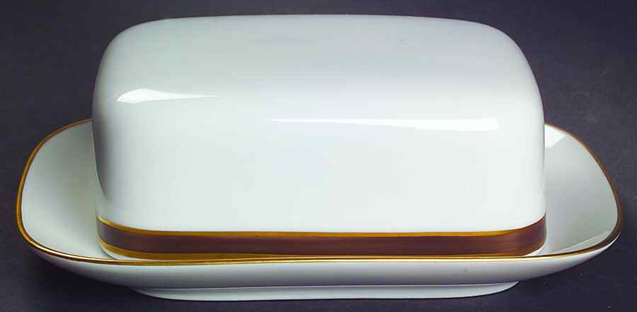 Rosette Square Covered Butter by Rosenthal - Continental-1