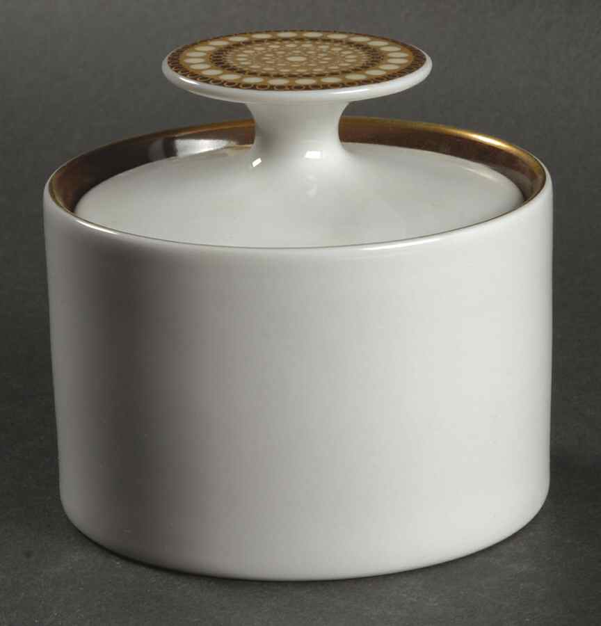Rosette Sugar Bowl & Lid by Rosenthal - Continental-1